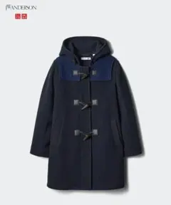 新品未使用！完売品！UNQLOダッフルコート　ネイビー 2026年最新】UNIQLO レディース ダッフルコートの人気アイテム - メルカリ