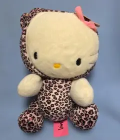 大特価ハローキティ 2005特大ぬいぐるみ ヒョウ柄 レオパード 平成