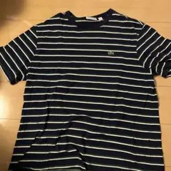 LACOSTE ストライプ Tシャツ US XXL