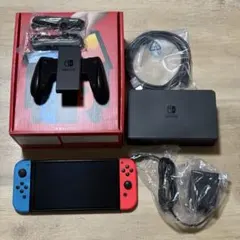 Nintendo Switch 有機ELモデル ネオンレッド/ブルー