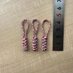 再販 ファスナー持ち手/引き手/ジッパータブ#188（パラコード2mm）