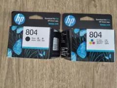 HP　純正品 804 インクカートリッジ ブラック・3色カラーのサムネイル