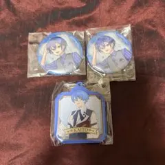 VOCALOID KAITO 缶バッジ2点＋ラバーキーホルダーのサムネイル