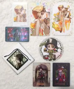 第五人格　THEキャラ　カフェ　特典　コースター・デカブロマイド　ノートン8点 第五人格 THEキャラ カフェ 特典 コースター・デカブロマイド ノートン