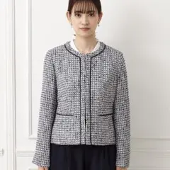 セレモニー ノーカラージャケット