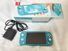 Nintendo Switch Lite ターコイズ 本体　ジャンク品　画面不良