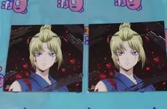 銀魂 月詠　吉原大炎上 特典 アニメイト アニメイトフェア　スクエアカード　2枚