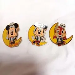 東京ディズニーシー　アブーズバザール　ピンバッジ　3点　まとめ売り