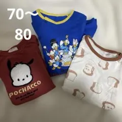 美品♡ まとめ売り ベビー ロンパース 70 80 カバーオール 夏用