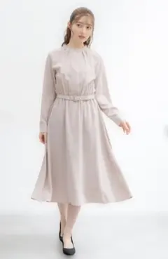 ハニーズ　バンドカラーワンピース