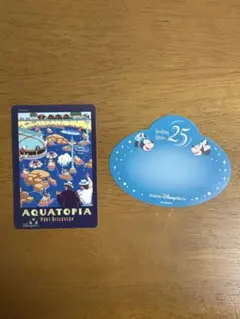 東京ディズニーシー アクアトピア 25周年 ステッカー