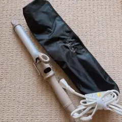 SALONIA セラミックカールヘアアイロン 25mm 耐熱ポーチ・取扱説明書付