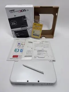 【本体状態良好】Newニンテンドー3DSLL パールホワイト