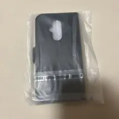 らくらくスマートフォン F-52B ケース カバー 手帳型ケース ブラック