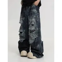 ずっと真夜中でいいのに。MAD Vintage Denim Pants (L) - メルカリ