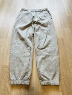 UNIQLO ヒートテック ボアスウェットパンツ グレー サイズS ユニセックス