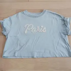 GU キッズ Tシャツ 120 ライトブルーのサムネイル