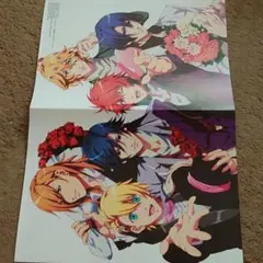 うたのプリンスさま（うたプリ）両面ポスター♯⑧　花束　翔&トキヤ&真斗など