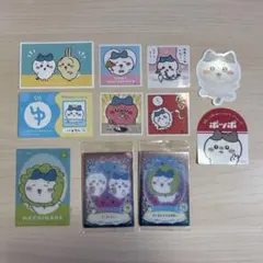 【ハチワレ】ステッカー・カード 11枚セット