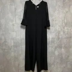 DRESSLAB ドレスラボ オールインワン レース Vネック ブラック Lのサムネイル