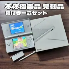 本体極美品 完動品 ニンテンドーDS Lite ホワイト 箱付き一式セット