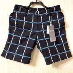 新品】ジェイリンドバーグ チェック ハーフパンツ ブラック - メルカリ