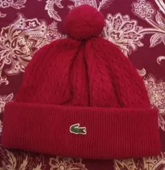 LACOSTE ニットキャップ