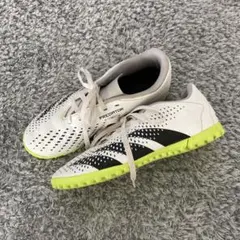 adidas Predator サッカーシューズ ホワイト/イエロー23.0cm