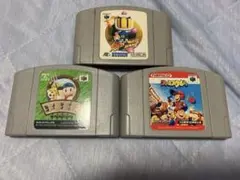 NINTENDO64 ソフト 3本セット　起動未確認