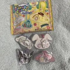 サンリオ　パッケージチャーム　メロクロ　シナモ　ウィッシュミメール　4個セット