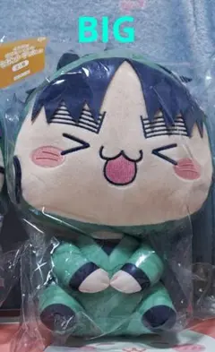 忍たま　フリューくじ　もちぴこ　BIG　ぬいぐるみ 七松小平太