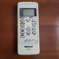 動作確認済み　National エアコン用リモコン A75C2668