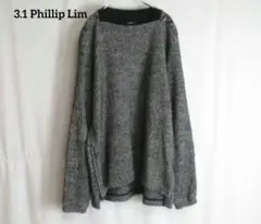 美品　3.1 Phillip Lim スクエアネック ウール ニット セーターのサムネイル