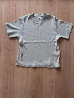 グローバルワークGLOBAL WORK 半袖Tシャツ ベージュ 140サイズ