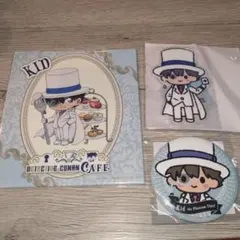 セガラッキーくじ　ゆるこれ缶バッジ　アクリルスタンド　怪盗キッド　名探偵コナン