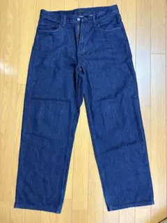 UNIQLO ユニクロ ワイドデニムパンツ 濃紺 30インチ