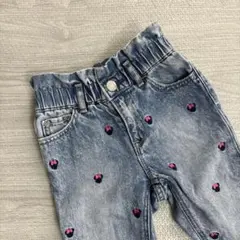 babyGAP ベビーギャップ　ミニーちゃん　デニム　刺繍　ディズニー