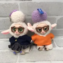 ぬ409 ズートピア ぬいぐるみ キーホルダー ベルウェザー【海外品】