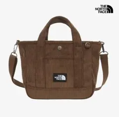 日本未入荷✨　新品未使用　ノースフェイス　コーデュロイ　トートバッグ　ブラウン