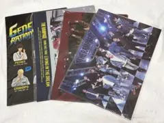 GENERATIONS THE RAMPAGE クリアファイル　4枚セット