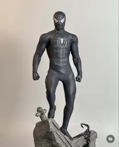 ホットトイズ　スパイダーマン3　ブラックスーツ　カスタム通常版