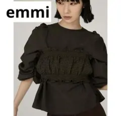 emmi /【美品】ギンガムチェック2ピースブラウスのサムネイル