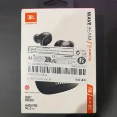 JBL WAVE BEAM ワイヤレスイヤホン　黒
