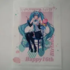 初音ミク 16th birthdayくじ ローソン 巡音ルカ 缶バッジセット賞