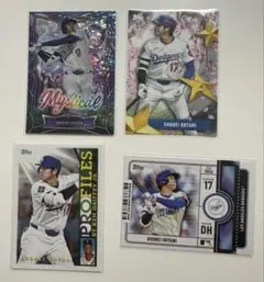 topps 大谷翔平　4枚セット Shohei Ohtani