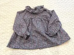 BONTON 花柄 長袖シャツ サイズ18