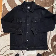 ZARA ブラック デニムジャケット