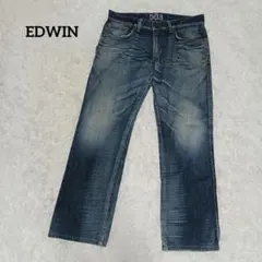 EDWIN エドウィン　ブルートリップ　 ストレートデニム 32インチ