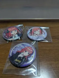 五等分の花嫁　二乃　缶バッジ　6種類　まとめ