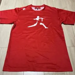 DESCENTE Tシャツ レッド Sのサムネイル